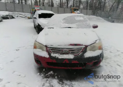 2007 Kia Spectra Ex from USA, damaged, VIN KNAFE122175375308